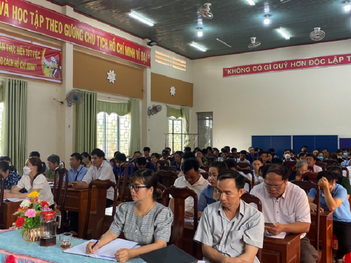 Đảng bộ xã Cư A Mung tổ chức hội nghị quán triệt, triển khai các văn bản mới của cấp trên về công tác đảng 